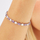 Byzylyk për femra Brosway Fancy Magic Purple FMP26, i argjendtë/vjollcë