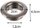 Set rondele gardhi Gardlov 25811, 10mm, 100 copë, metal