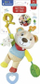 Loder varëse për bebe Clementoni Soft Hanging Bear, ari pelush i butë, lahet në lavatriçe, shumëngjyrësh
