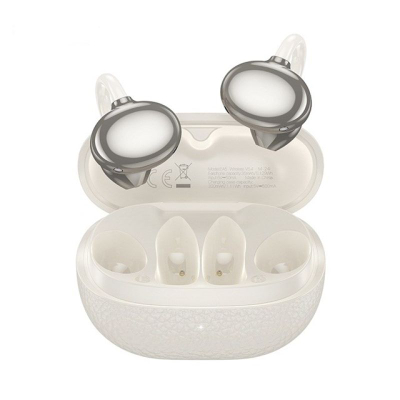 Kufje wireless Hoco EA5 DUKE III, Bluetooth 5.4, 6 orë, të bardha