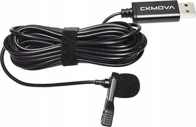 Mikrofon lavalier CKMOVA LUM6, USB, 6m, i zi