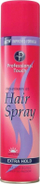 Sprej flokësh Professional Touch, 265 ml, rozë
