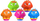 Lodër antistres slime LovinDO Monster Mimi, 70 ml, shumëngjyrëshe