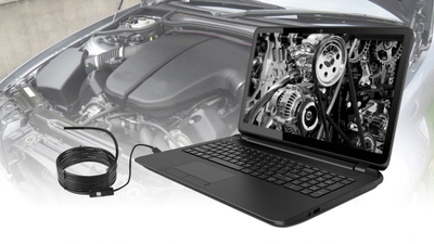 Endoskop inspektimi Media-Tech MT4095, USB, kabllo 5 m, i zi