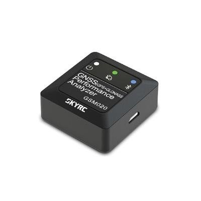 Analizues performance GNSS SKYRC GSM020, GPS GLONASS, për automjete RC, i zi