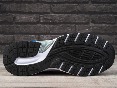 Këpucë sport Lotto Akimoto Shoes M 2400570U-8050, për burra, të bardha me argjend