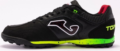 Këpucë futbolli Joma Top Flex 2401 TF, për tapet sintetik, lëkurë, të zeza
