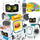 Robot edukativ Bounn Flashcard, me telekomandë, 144 karta anglisht, i bardhë