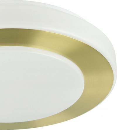Llampë tavani EGLO LED CARPI, LED 3x3.6W, dritë e ngrohtë, bronz e bardhë
