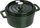 Tenxhere gize Staub Cocotte Single, me kapak, jeshile
