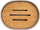 Sapunierë bambu Soap Dish, 13 x 9.5 x 2.5 cm, gri kafe