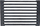 Grilë gize Metnetus Insert, 28.5 x 28.5 x 4.5 cm, për soba edhe oxhaqe, gri e errët