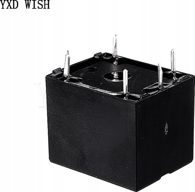 Relè elektromagnetik HF JQC-3FF, 12V DC, 10A 250V AC, i zi