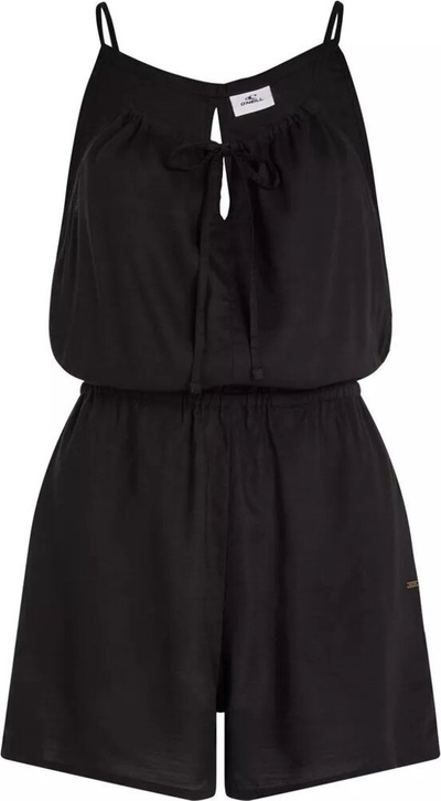Kombinezon veror ONeill Leina Playsuit, viskozë, me rripa të hollë, i zi