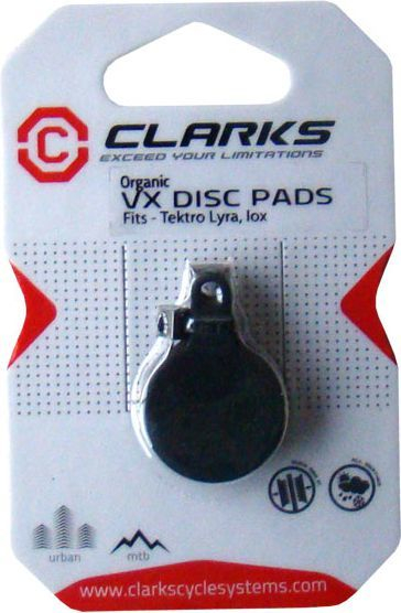 Shtresë për disqet e frenave të biçikletës Clarks Tektro, e zezë