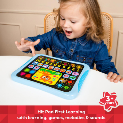 Tablete edukative për fëmijë My First Interactive Tablet, mësim interaktiv, tinguj dhe meloditë, shumëngjyrëshe