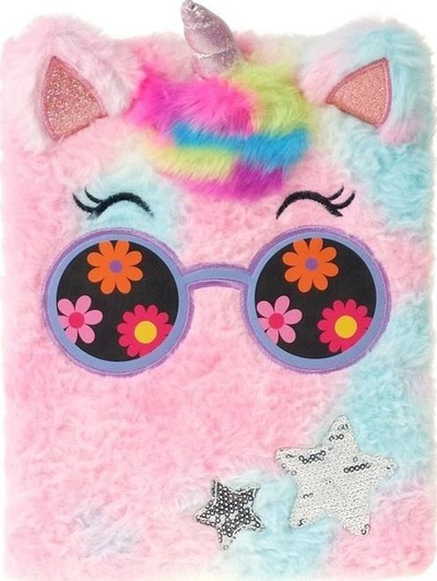 Fletore Adar Plush Notebook MIX, XL, 21.5 x 28.5 cm, shumëngjyrëshe