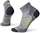 Çorape vrapimi Smartwool Run Zero Cushion Ankle, burra, përzierje merino, madhësia XL, gri