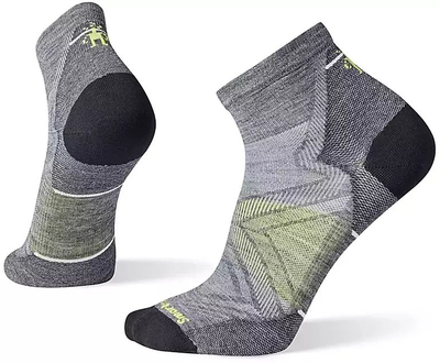 Çorape vrapimi Smartwool Run Zero Cushion Ankle, burra, përzierje merino, madhësia XL, gri