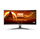 Monitor gaming AOC CU34G2XE, 34", i lakuar, HDR, i zi