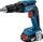 Kaçavidë elektrike Bosch GTB 185 LI, për gips, pa kabllo, blu