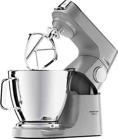 Mikser planetar Kenwood Titanium Chef Baker XL KVL85.004SI, 1200W, 7L, argjendtë