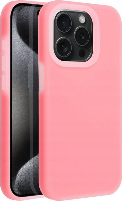 Mbulesë telefoni Candy Case për iPhone 11 Pro, silikon, rozë