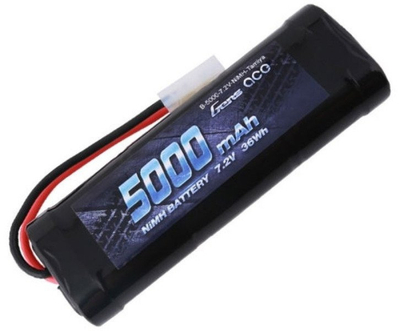 Bateri RC Gens Ace GC6N5000-TM, NiMH 7.2V, 5000mAh, e zezë