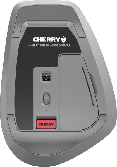 Maus Cherry Stream Mouse Comfort, pa kabllo, i rehatshëm, i bardhë