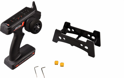Anije garash me telekomandë Amewi Big Storm, RTR, motor brushless, e zezë me jeshile