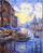 Set mozaik diamant Norimpex Venice Gondolas NO-1008665, 40x30cm, shumëngjyrësh