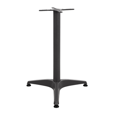 Bazë tavoline alumini HM449, 53x53x69 cm, kryq 29x29 cm, gri