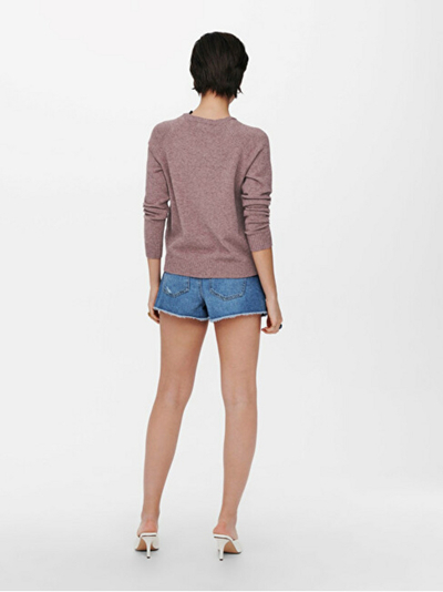 Џемпер ONLY ONLLESLY Regular Fit 15170427, розов
