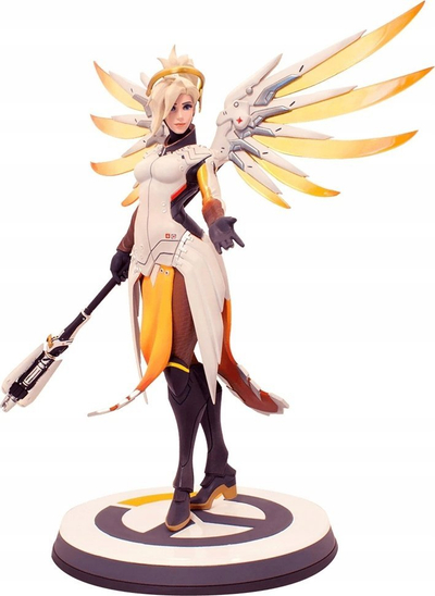 Figurë Blizzard Overwatch Mercy, 35 cm, PVC, shumëngjyrëshe