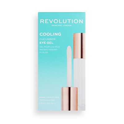 Xhel për sy Revolution Skincare Cucumber, 9 ml