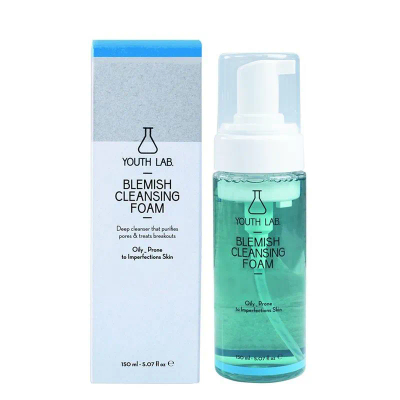 Pastrues për fytyrë Youth Lab Blemish Cleansing Foam, 150 ml