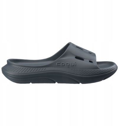 Shapka plazhi për meshkuj Coqui Kobe 2521-100-9500, ergonomike, antirrëshqitëse, gri e errët