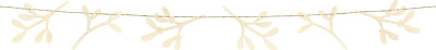 Garlandë druri për zbukurim Wooden Garland Mistletoe, 127 cm, krem bezhë