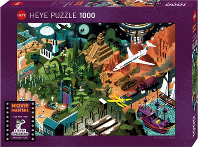 Puzzle Heye Alexandre Clérisse Steven Spielberg Films, 1000 pjesë, shumëngjyrëshe