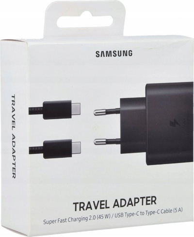 Karikues udhëtimi Samsung QuickCharge, USB C, 45W, i bardhë