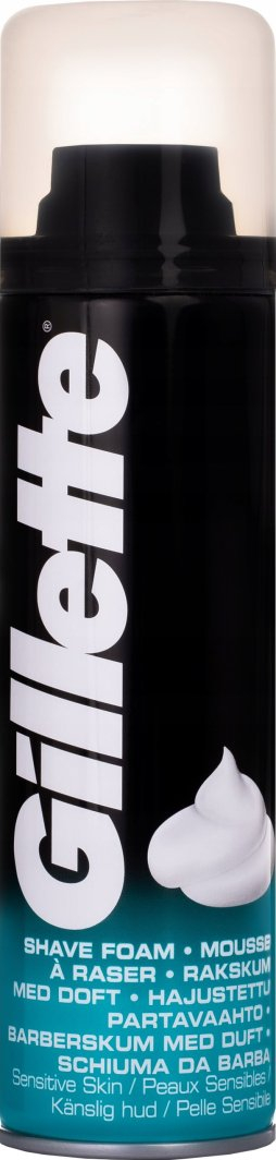 Shkumë rroje Gillette Sensitive, për lëkurë të ndjeshme, 200ml