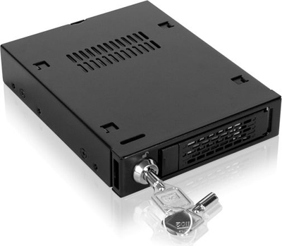Bay për disk 2.5" Icy Dock MB991SK-B, për slot 3.5", SATA HDD SSD, i zi