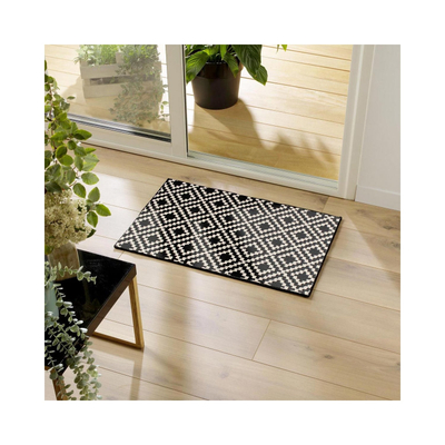 Tapet shumëfunksional Losibi, 50x80cm, polipropilen, i zi