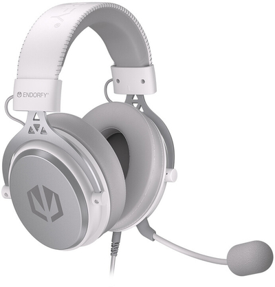 Kufje Endorfy Viro Onyx White, të bardha