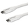 Kabllo StarTech.com USB-C në USB-C, 5A PD, 4 m, USB 2.0, e bardhë