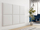 Panel muri me tapiceri Pag 60x60 (60 x 4 x 60), Bardhë