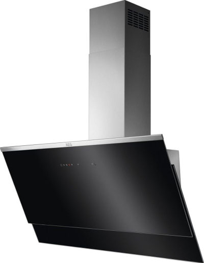 Aspirator këndor AEG DVE5971HG, 90 cm, inox, i zi