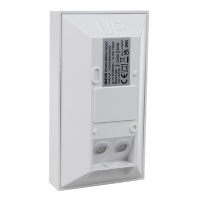 Senzor lëvizjeje Maclean MCE385 W, PIR i jashtëm, 1200W, IP65, i bardhë