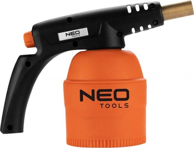 Lampë saldimi me gaz NEO Tools Torch, 1350°C, set me 4 bombola gazi