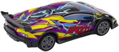 Makina sportive me telekomandë LEAN Toys, RC, LED, lejla, shkalla 1:22